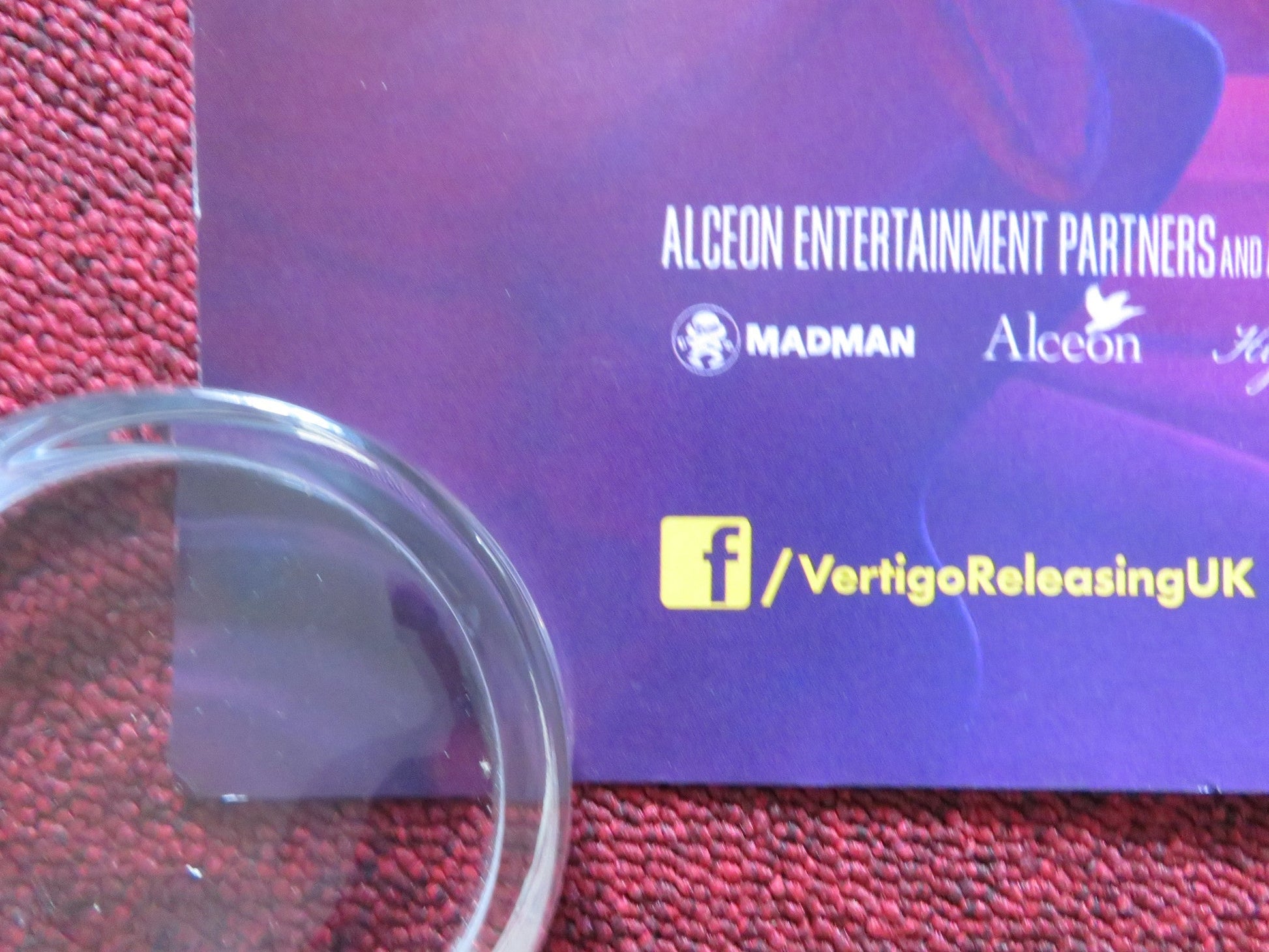 SCARYGIRL UK QUAD ROLLED POSTER SAM NEILL TIM MINCHIN 2023 Rendezvous Cinema Movie posters