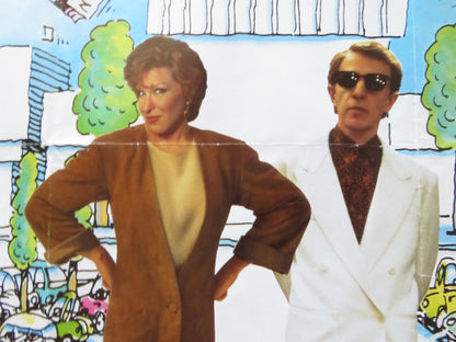 SCENES FROM A MALL UK QUAD ROLLED POSTER BETTE MIDLER WOODY ALLEN 1991 Rendezvous Cinema Movie posters