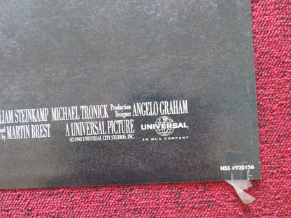 SCENT OF A WOMAN - A FOLDED US ONE SHEET POSTER AL PACINO CHRIS O'DONNELL 1992 Rendezvous Cinema Movie posters