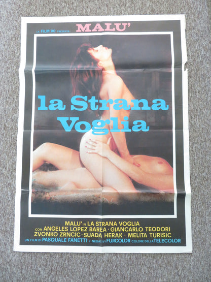 Scent of Passion Italian 2 Foglio Poster Malu Angeles Lopez Barea 1991 Movie posters