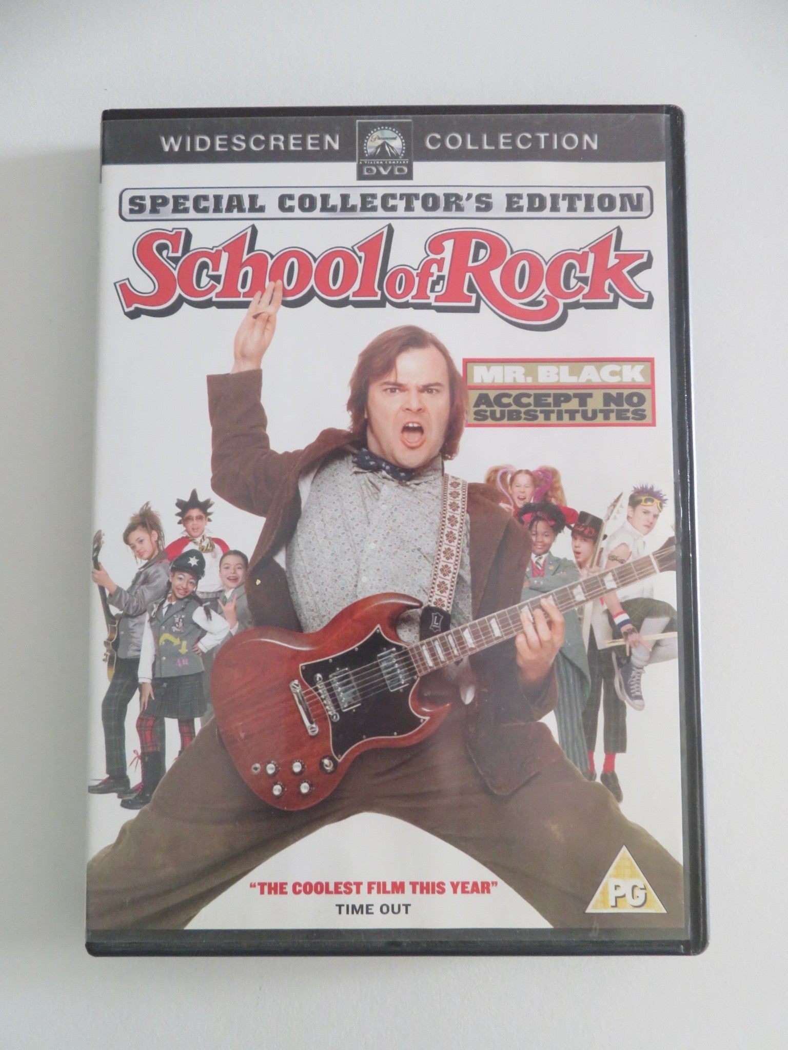 SCHOOL OF ROCK (DVD) JACK BLACK JOAN CUSACK 2003 REGION 2 Movie posters