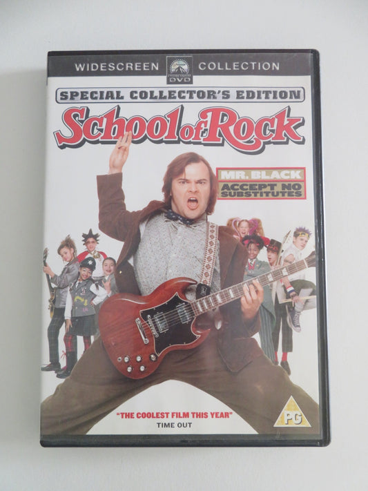 SCHOOL OF ROCK (DVD) JACK BLACK JOAN CUSACK 2003 REGION 2 Movie posters