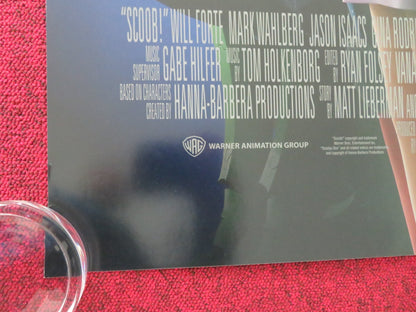 SCOOB! US ONE SHEET ROLLED POSTER WILL FORTE MARK WAHLBERG 2020 Movie posters