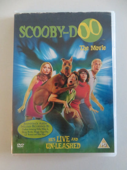 SCOOBY - DOO (DVD) FREDDIE PRINZE JR. SARAH MICHELLE GELLAR 2002 REGION 2 Movie posters