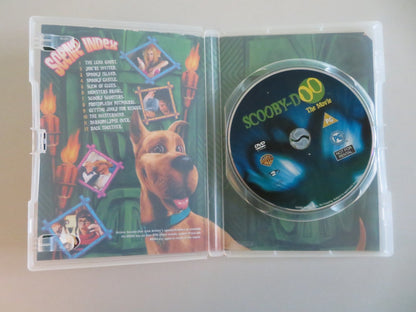 SCOOBY - DOO (DVD) FREDDIE PRINZE JR. SARAH MICHELLE GELLAR 2002 REGION 2 Movie posters