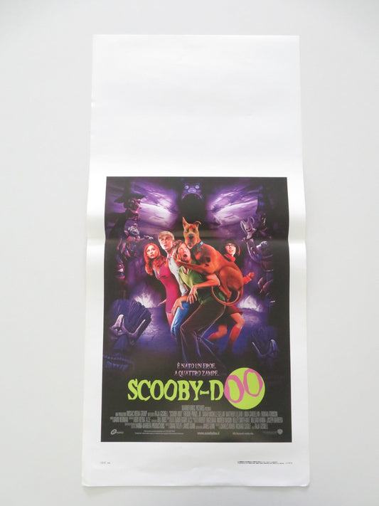 Scooby - doo ITALIAN LOCANDINA POSTER Freddie Prinze Jr. Michelle Gellar 2002 Movie posters