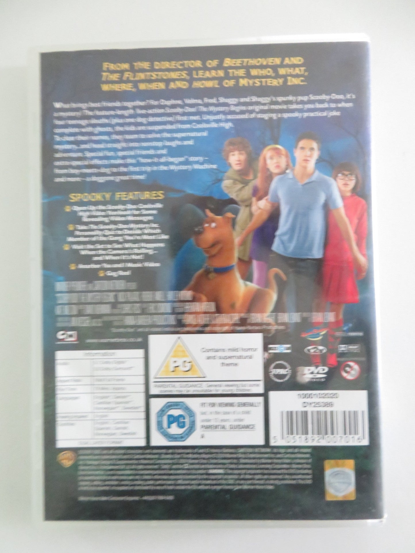 Scooby - Doo! The Mystery Begins (DVD) Nick Palatas Kate Melton 2009 Region 2 Movie posters