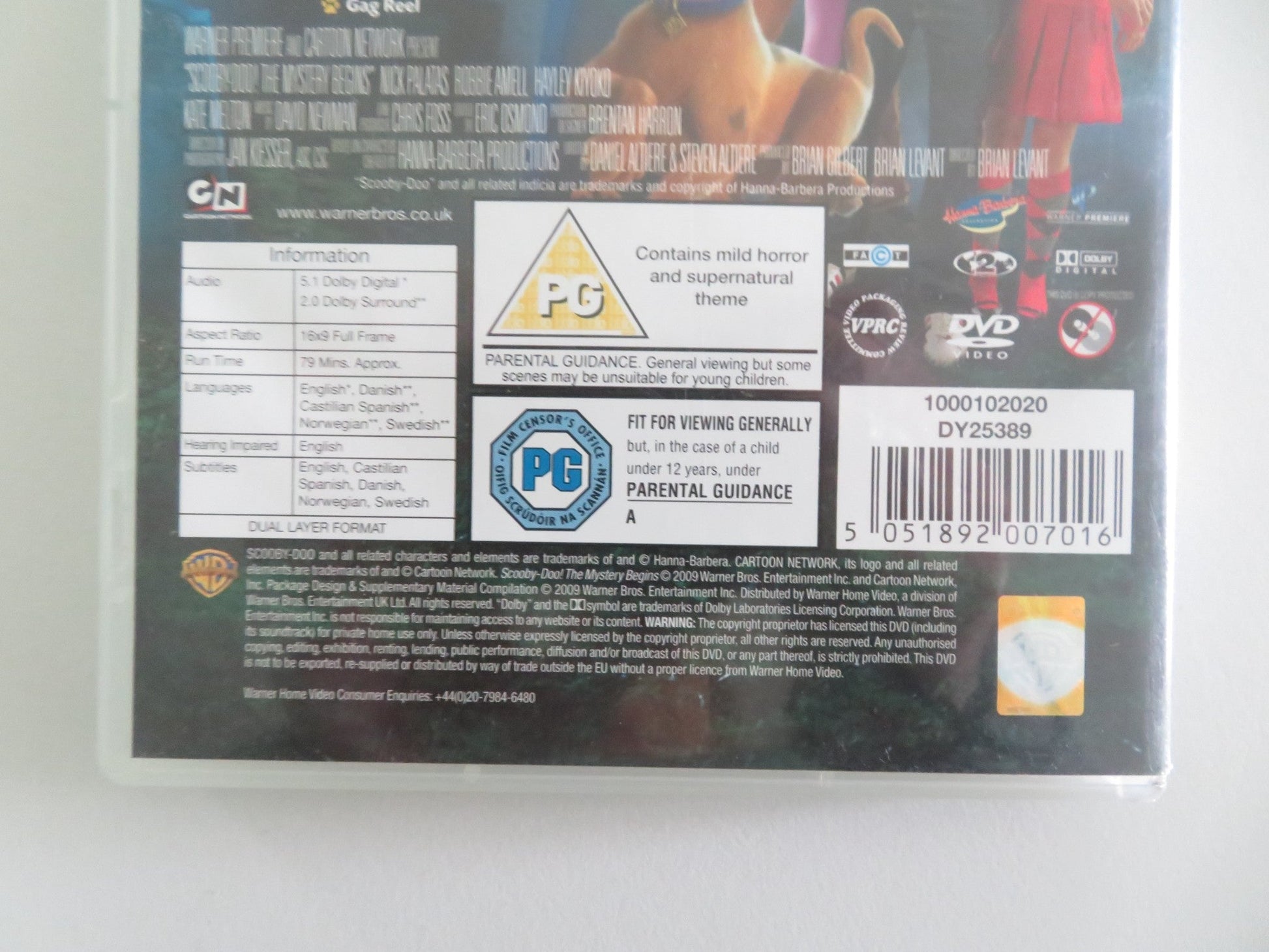 Scooby - Doo! The Mystery Begins (DVD) Nick Palatas Kate Melton 2009 Region 2 Movie posters