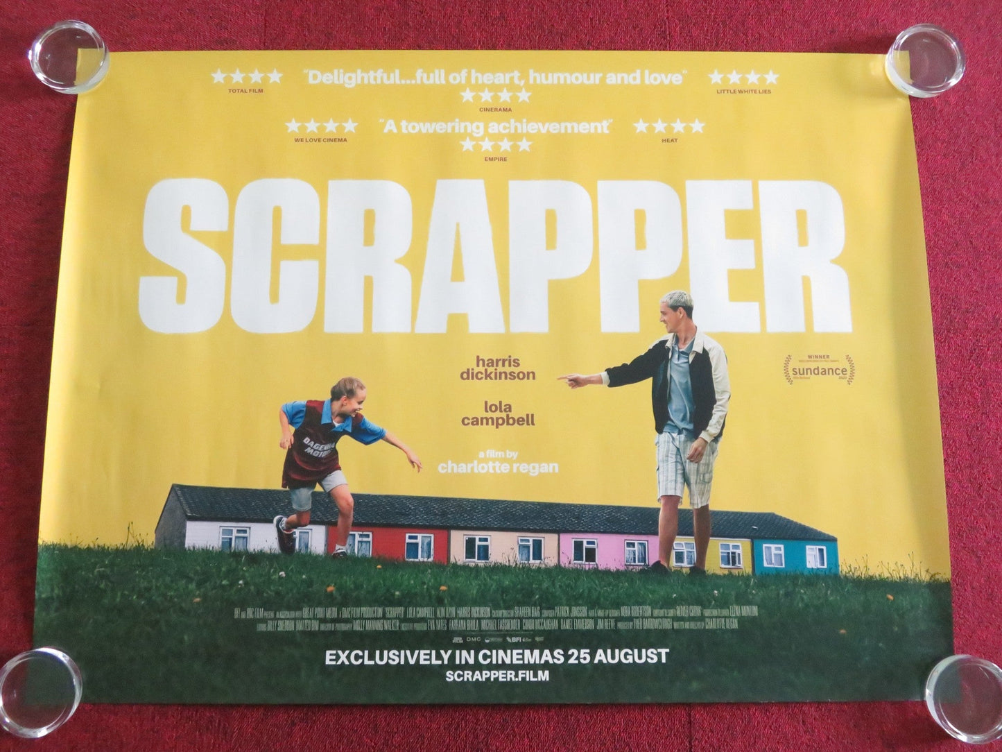 SCRAPPER UK QUAD ROLLED POSTER LOLA CAMPBELL ALIN UZUN 2023 Movie posters