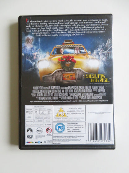 SCROOGED (DVD) BILL MURRAY KAREN ALLEN 1988 REGION 2 Movie posters