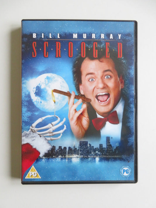 SCROOGED (DVD) BILL MURRAY KAREN ALLEN 1988 REGION 2 Movie posters