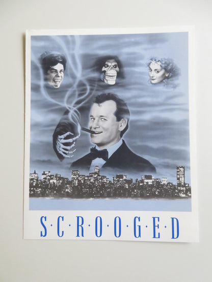 SCROOGED PRESS KIT 1988 BILL MURRAY KAREN ALLEN Movie posters