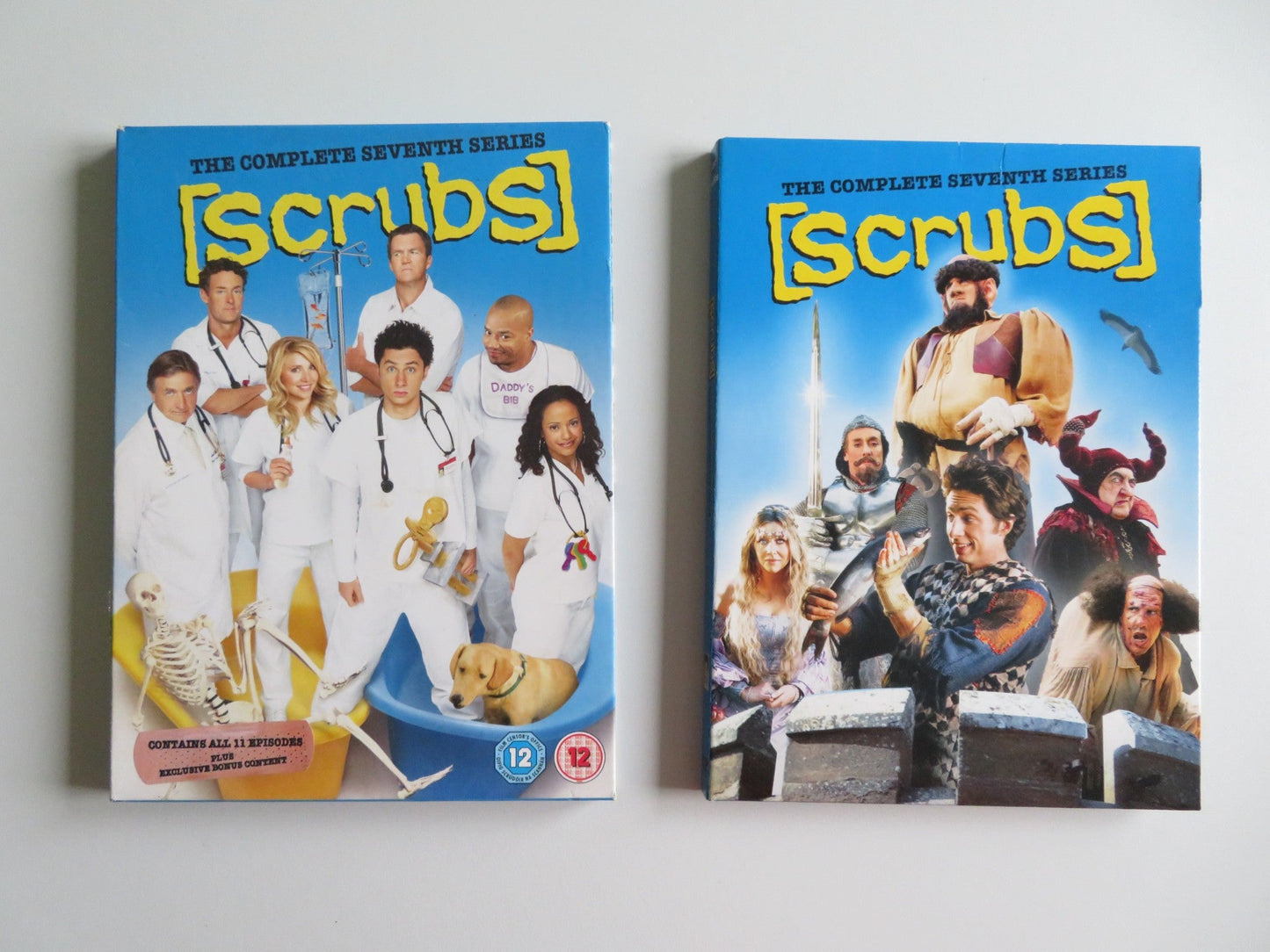 SCRUBS - SERIES SEVEN - 2 DISC (DVD) ZACH BRAFF SARAH CHALKE 2008 REGION 2 Movie posters