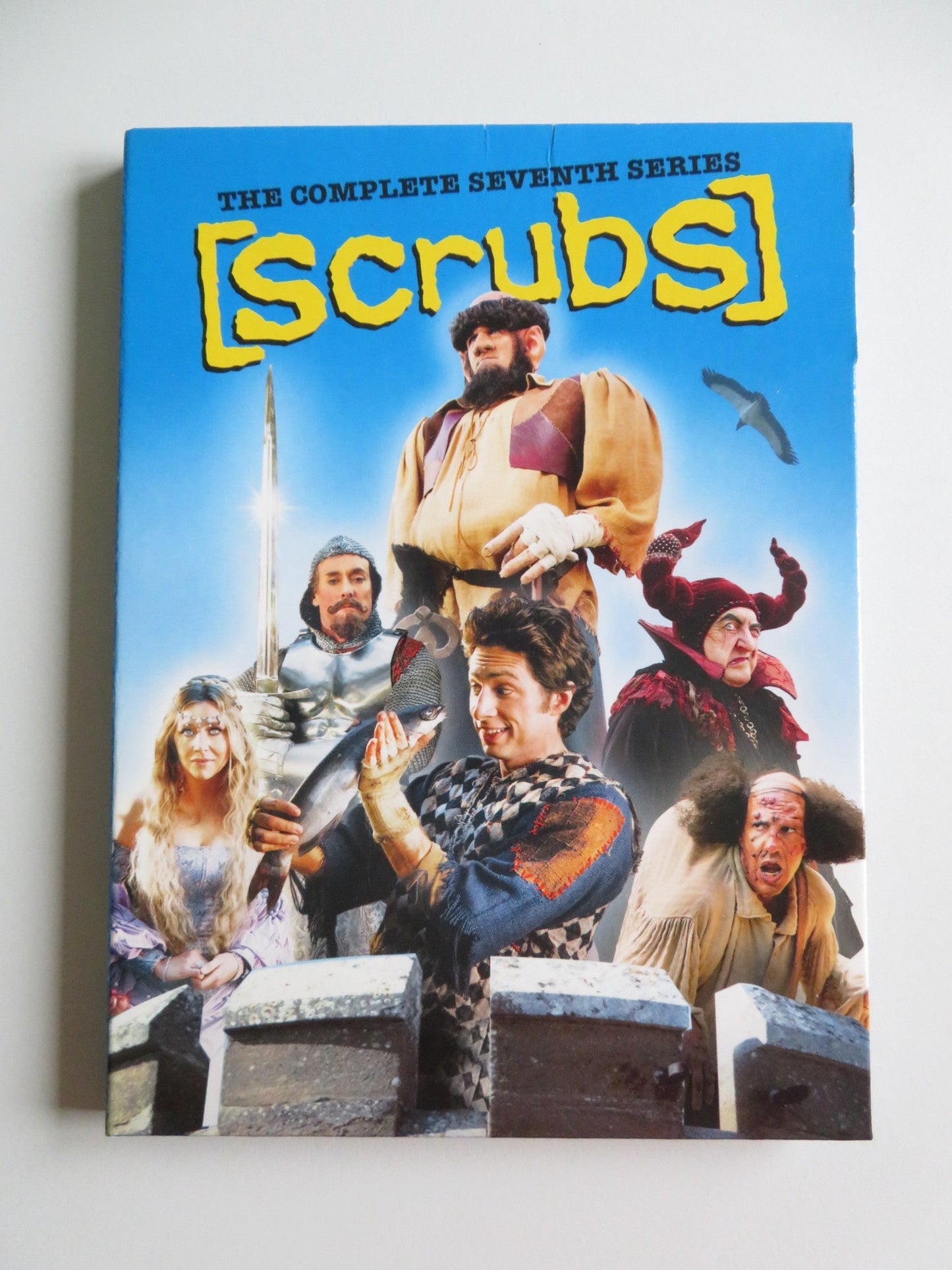 SCRUBS - SERIES SEVEN - 2 DISC (DVD) ZACH BRAFF SARAH CHALKE 2008 REGION 2 Movie posters