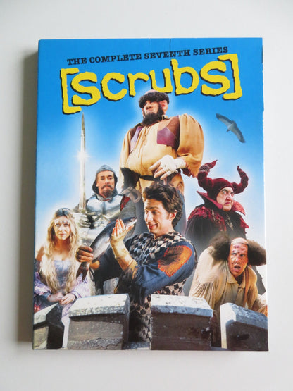 SCRUBS - SERIES SEVEN - 2 DISC (DVD) ZACH BRAFF SARAH CHALKE 2008 REGION 2 Movie posters