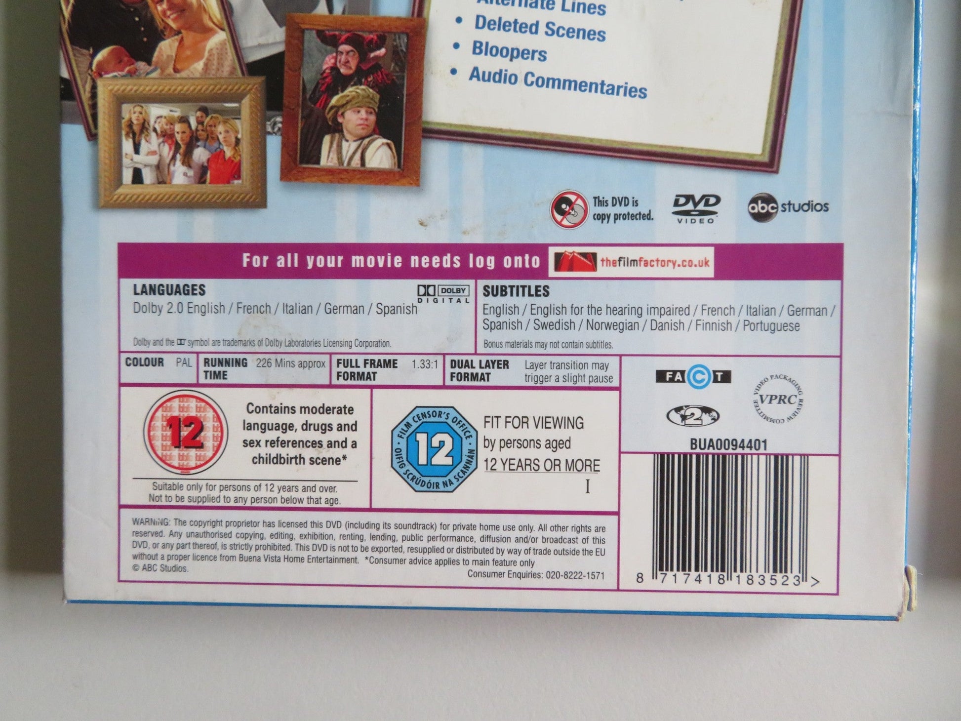 SCRUBS - SERIES SEVEN - 2 DISC (DVD) ZACH BRAFF SARAH CHALKE 2008 REGION 2 Movie posters