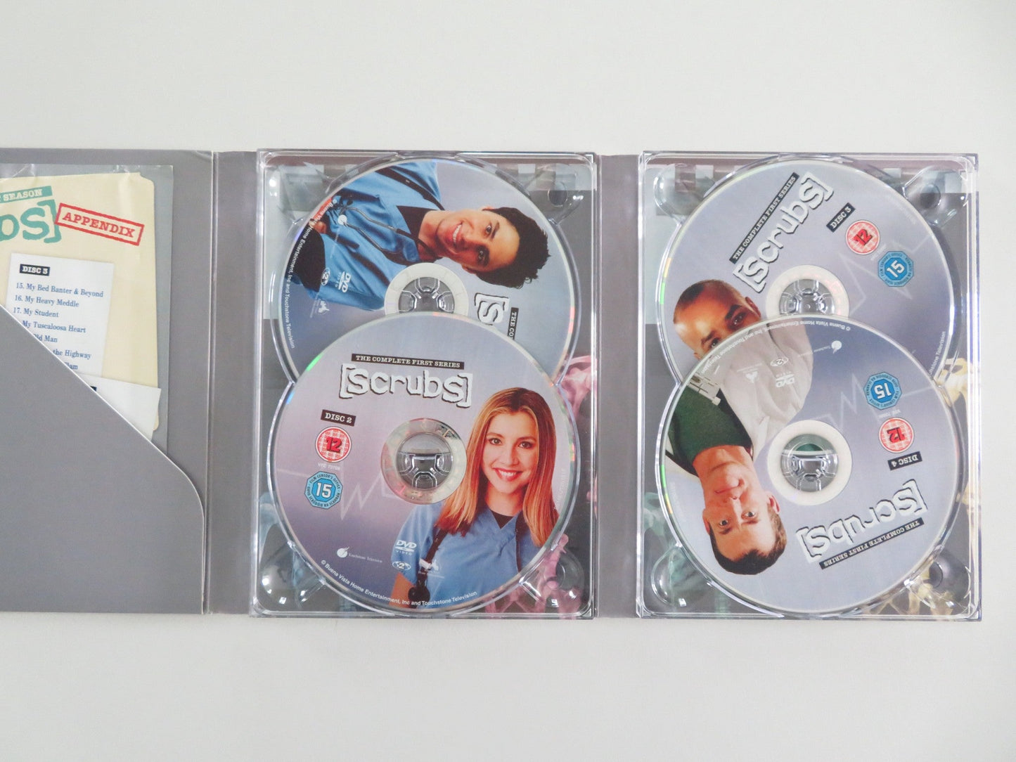 Scrubs The Complete First Series (DVD BoxSet) Zach Braff 2001 Region 2 Movie posters