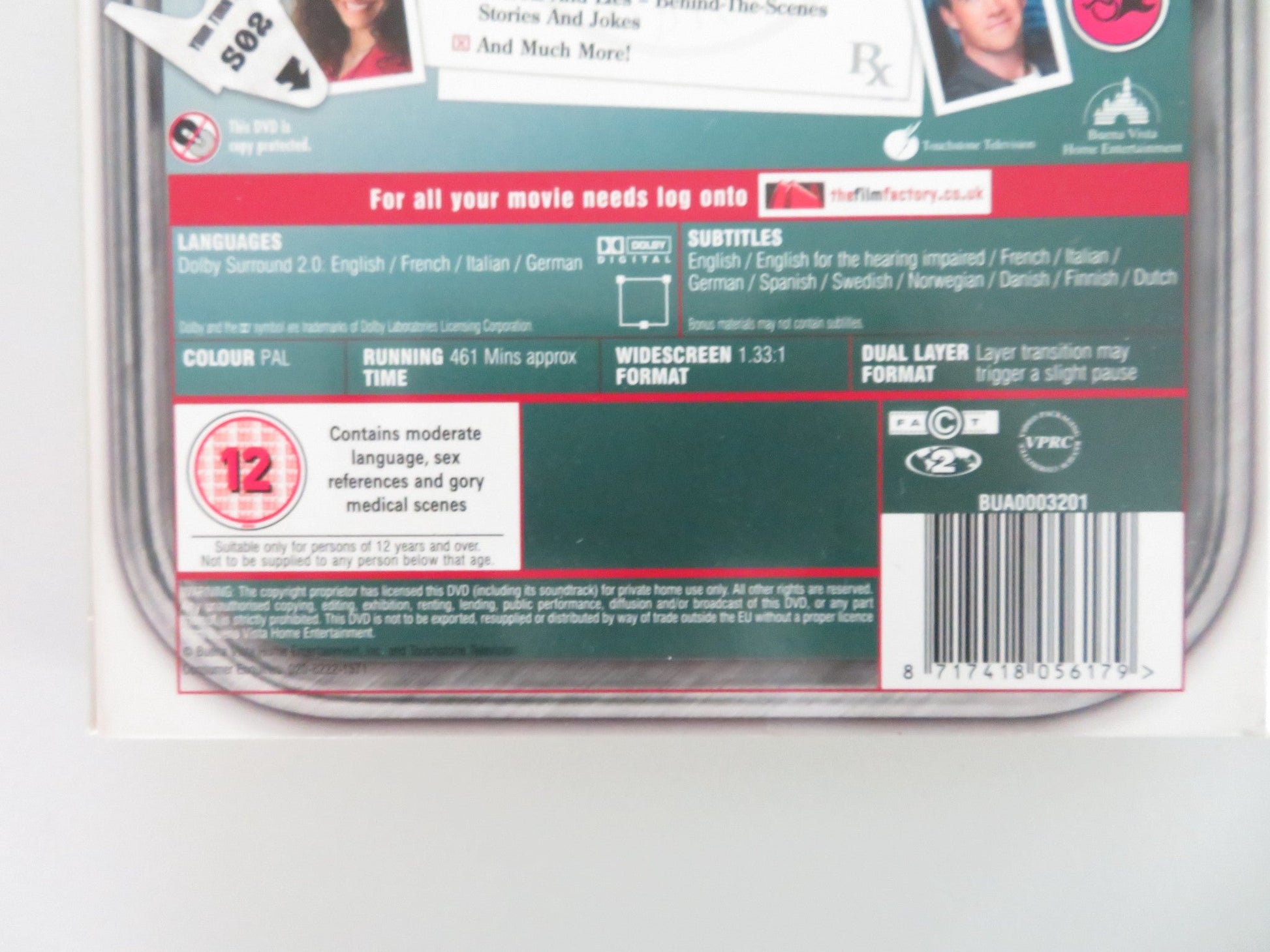 Scrubs - The Complete Second Series (DVD BoxSet) Zach Braff 2002 Region 2 Movie posters
