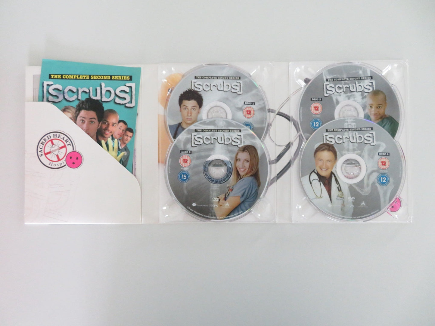Scrubs - The Complete Second Series (DVD BoxSet) Zach Braff 2002 Region 2 Movie posters