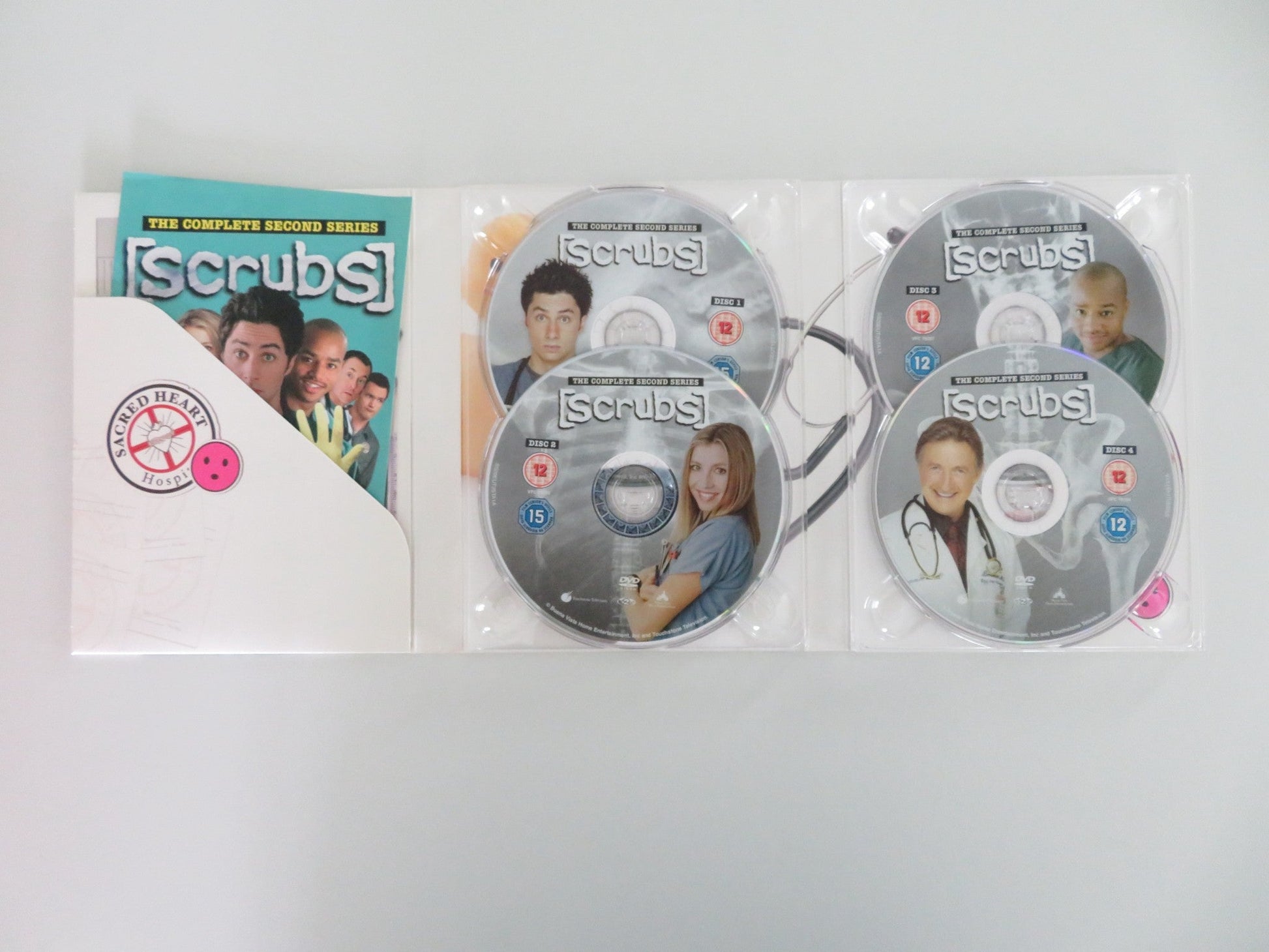 Scrubs - The Complete Second Series (DVD BoxSet) Zach Braff 2002 Region 2 Movie posters