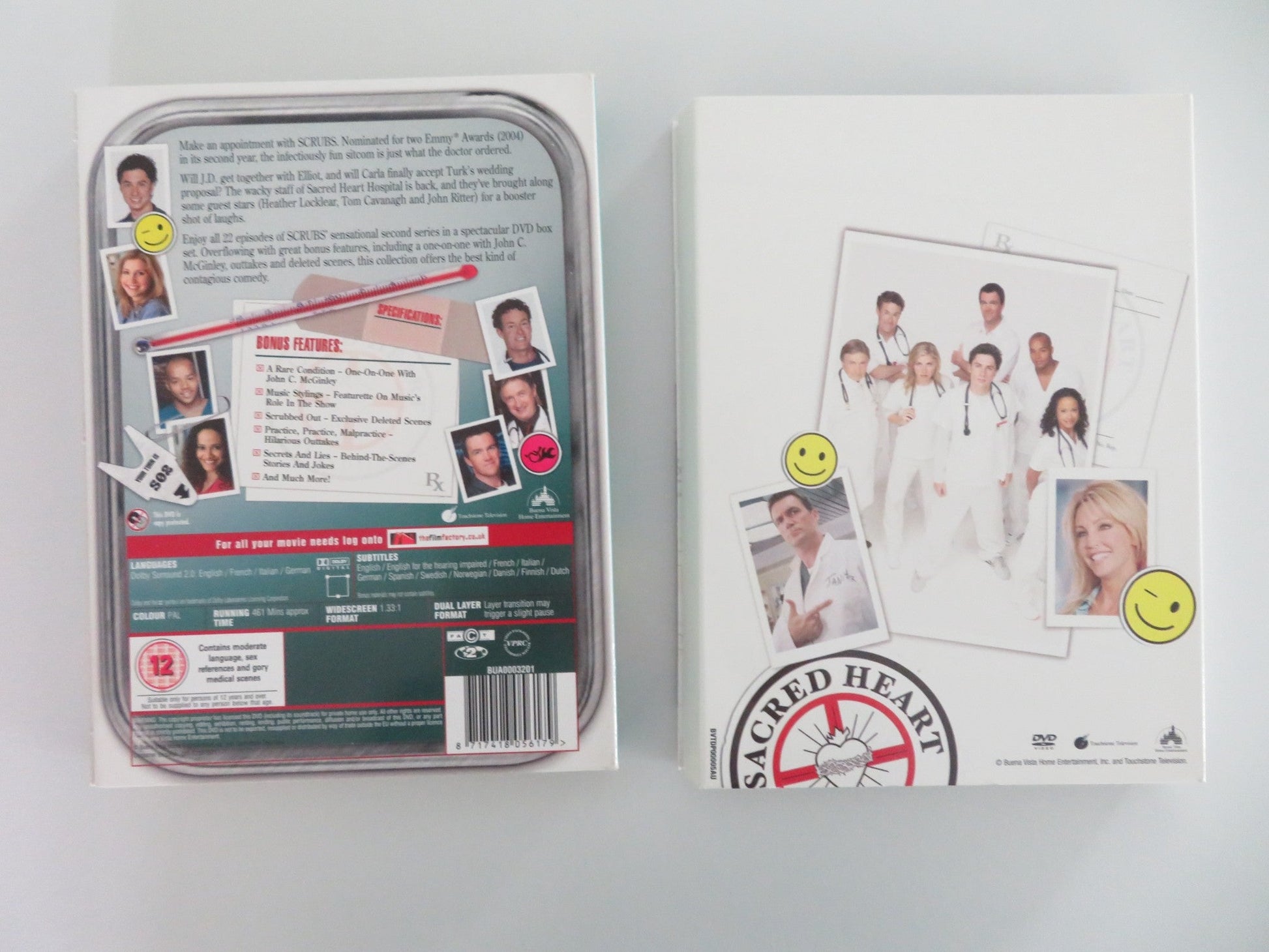 Scrubs - The Complete Second Series (DVD BoxSet) Zach Braff 2002 Region 2 Movie posters