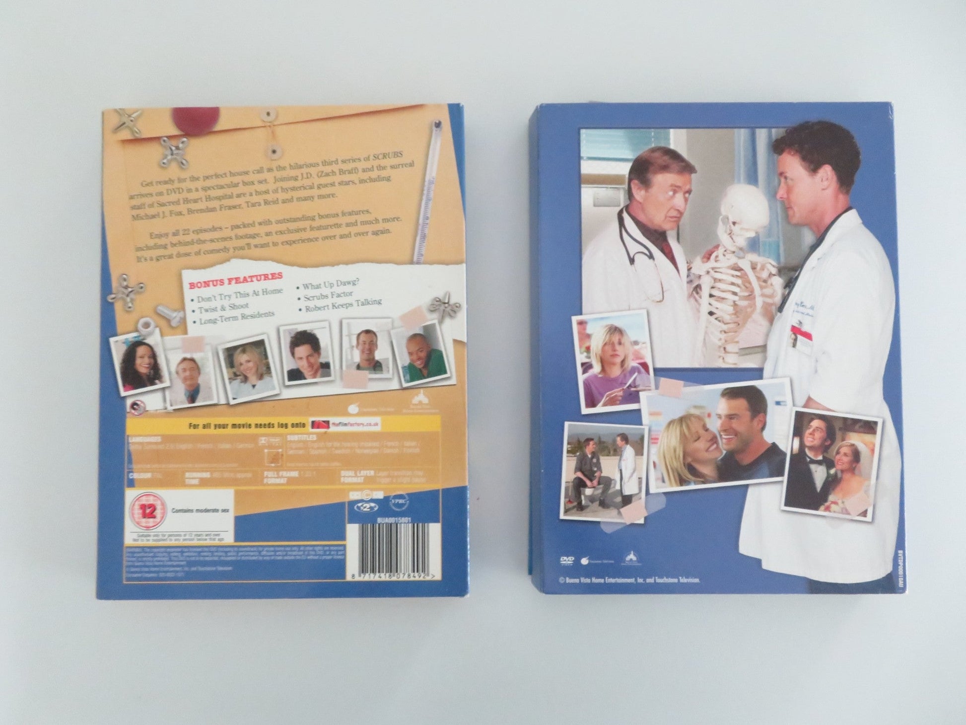 Scrubs The Complete Third Series (DVD BoxSet) Zach Braff 2003 Region 2 Movie posters