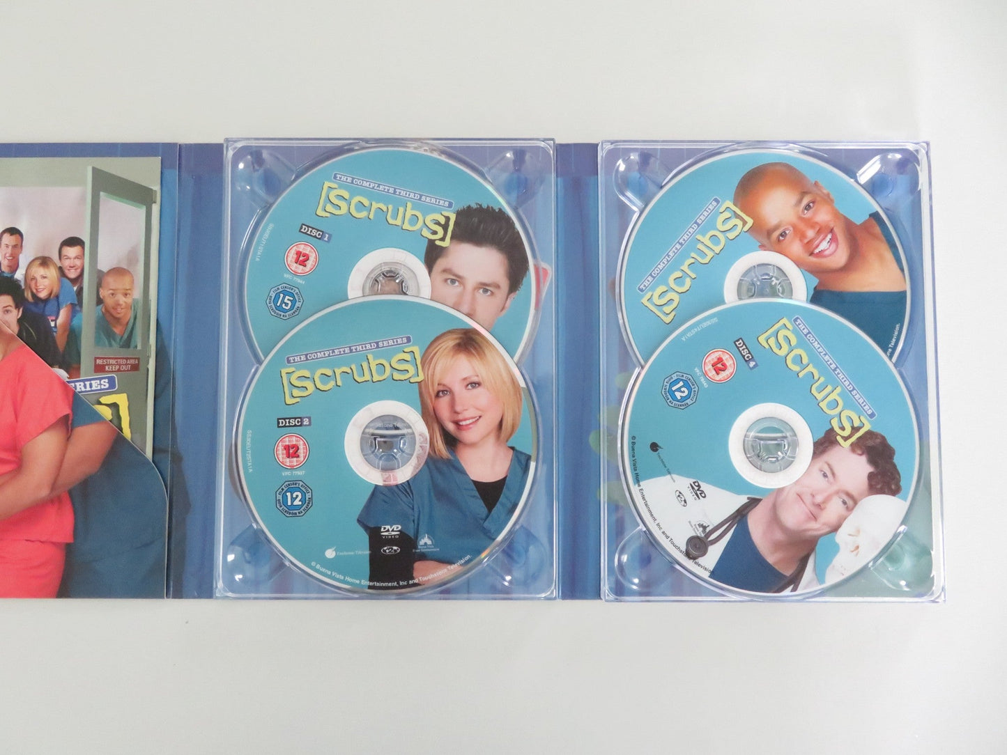 Scrubs The Complete Third Series (DVD BoxSet) Zach Braff 2003 Region 2 Movie posters