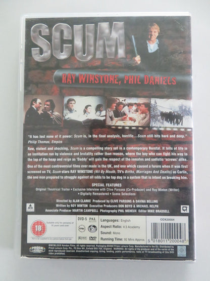 SCUM (DVD) RAY WINSTONE MICK FORD PHIL DANIELS 1979 REGION 2 Movie posters