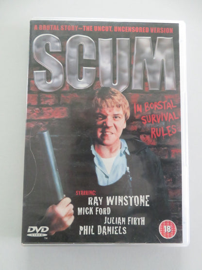 SCUM (DVD) RAY WINSTONE MICK FORD PHIL DANIELS 1979 REGION 2 Movie posters