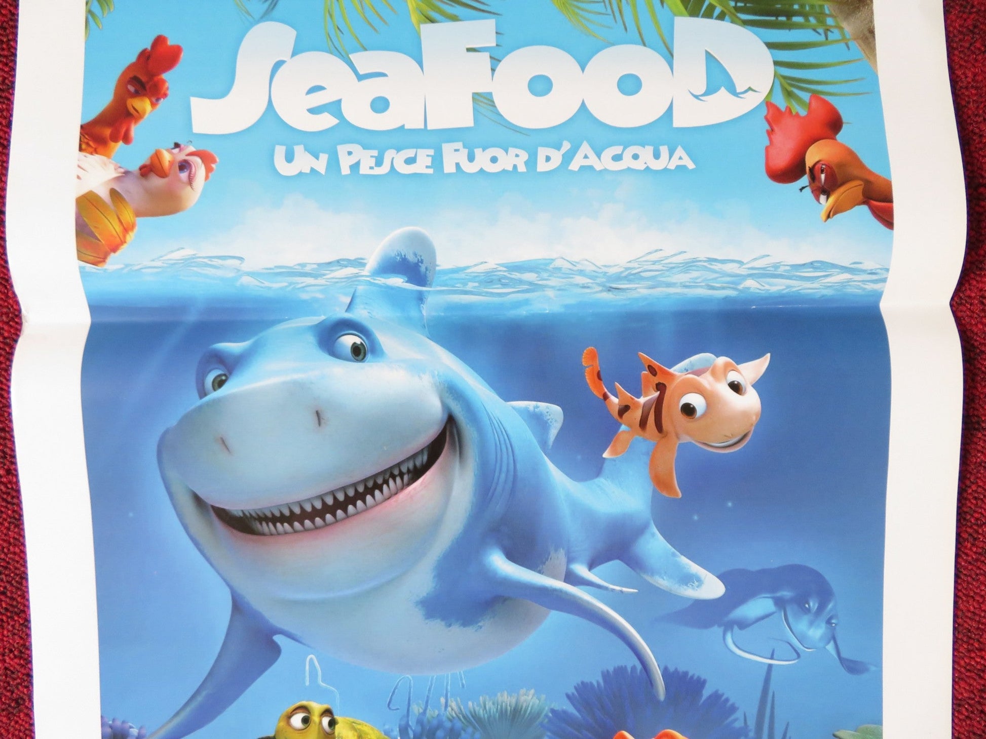 SEA LEVEL ITALIAN LOCANDINA POSTER STEVEN BONES COLIN CHONG 2011 Rendezvous Cinema Movie posters