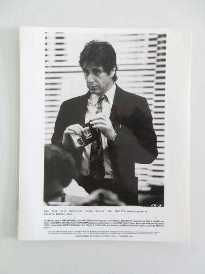 SEA OF LOVE - A MOVIE STILL PHOTO LOT OF 2 AL PACINO ELLEN BARKIN 1989 Movie posters