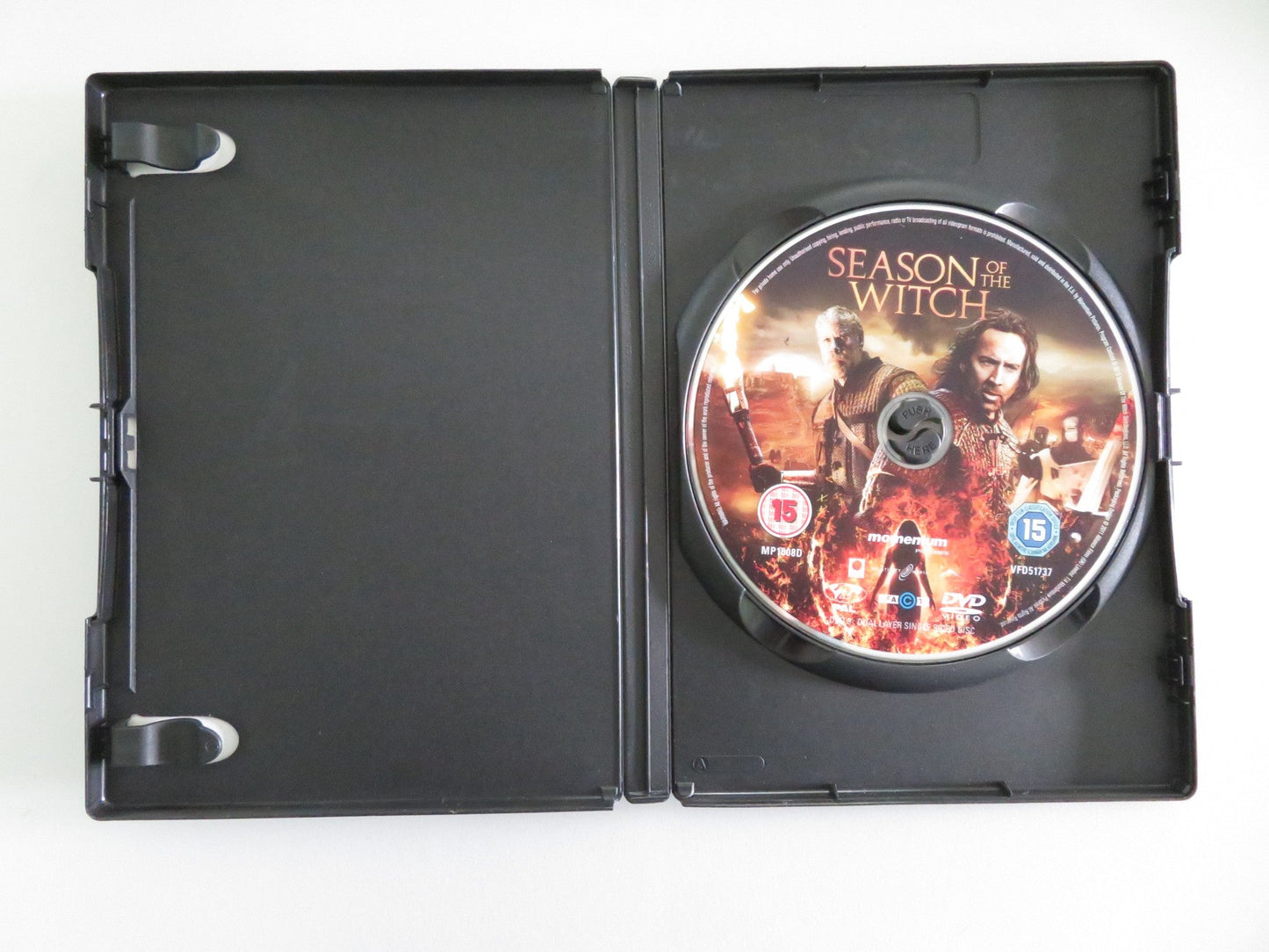 Season of the Witch (DVD) Nicolas Cage Ron Perlman 2011 Region 2 Movie posters