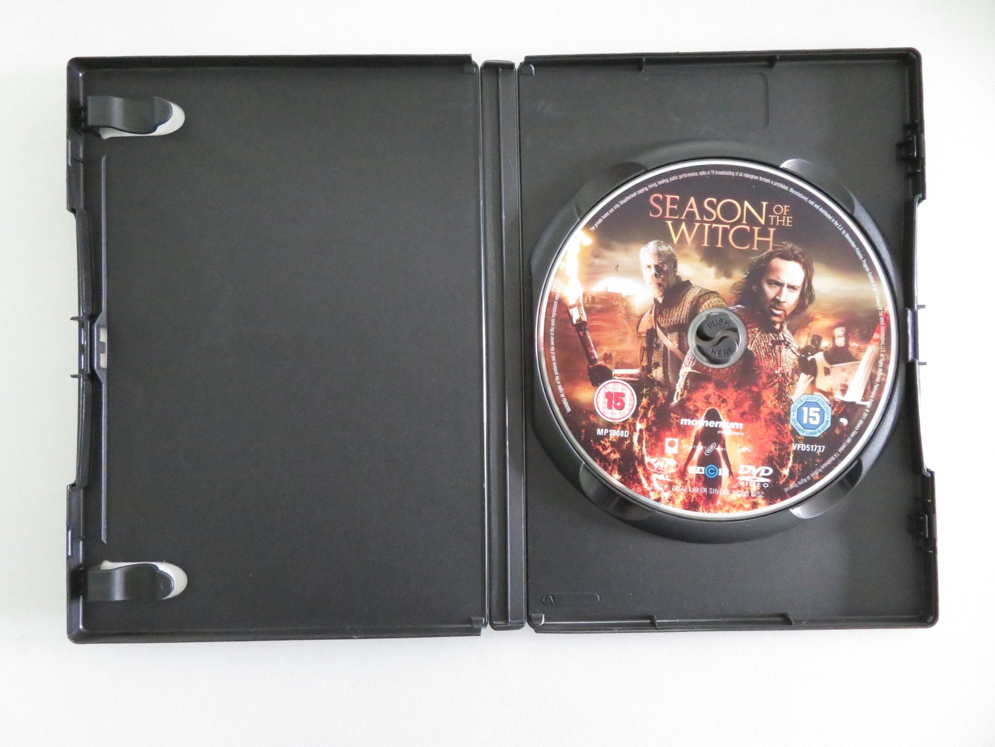 Season of the Witch (DVD) Nicolas Cage Ron Perlman 2011 Region 2 Movie posters