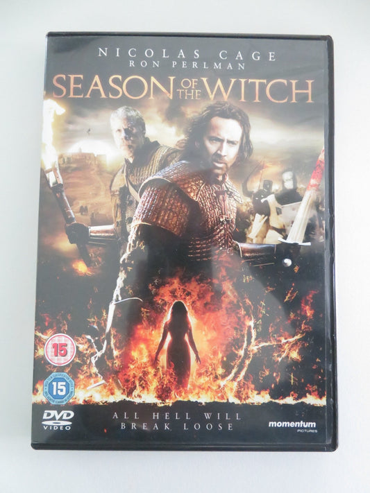 Season of the Witch (DVD) Nicolas Cage Ron Perlman 2011 Region 2 Movie posters
