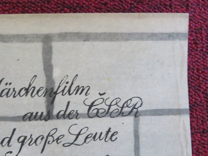 SEBECHLEBSKI HUDCI GERMAN POSTER ROLLED VILIAM POLONYI STANO DANCIAK 1976 Rendezvous Cinema Movie posters