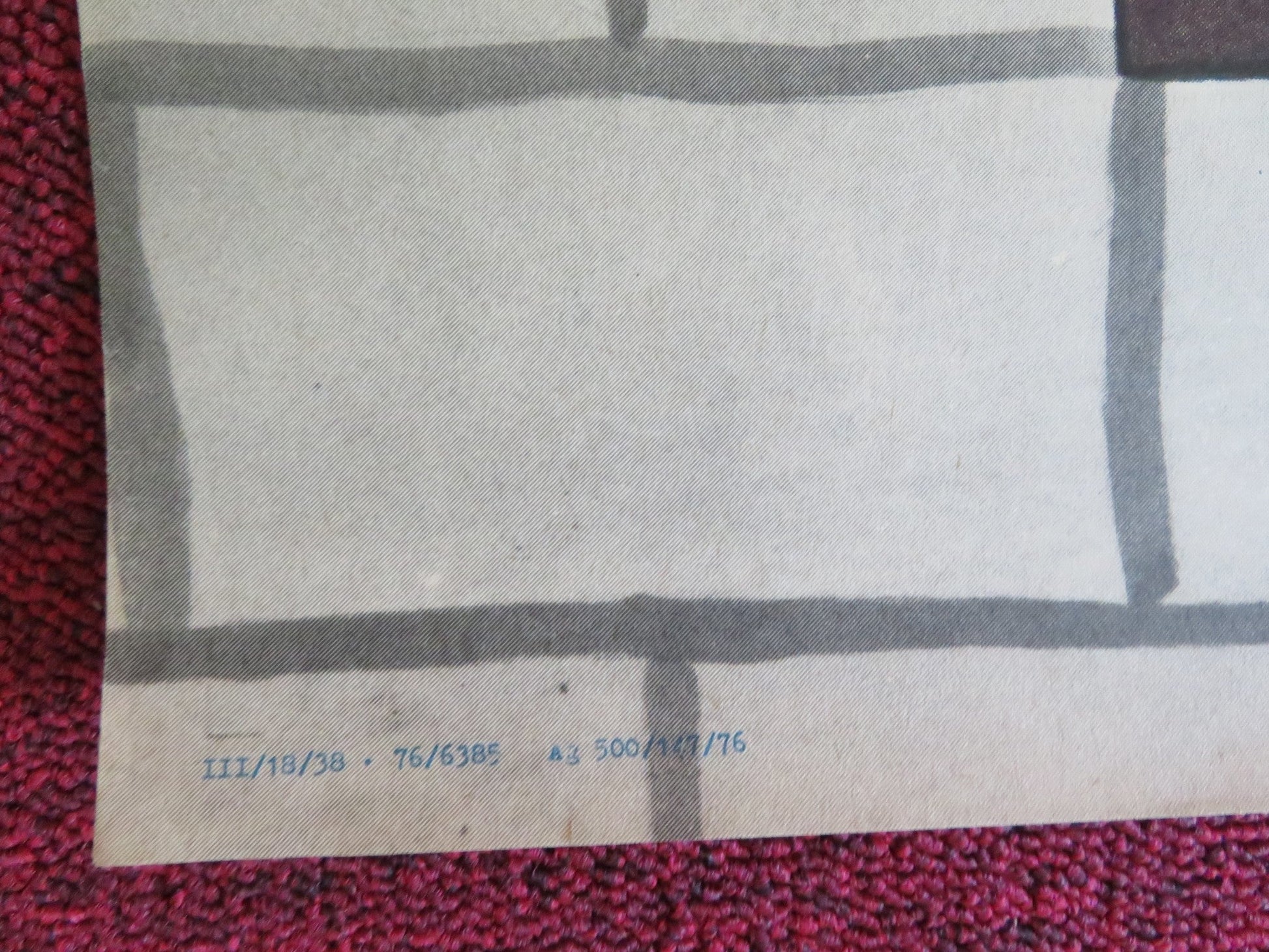 SEBECHLEBSKI HUDCI GERMAN POSTER ROLLED VILIAM POLONYI STANO DANCIAK 1976 Rendezvous Cinema Movie posters