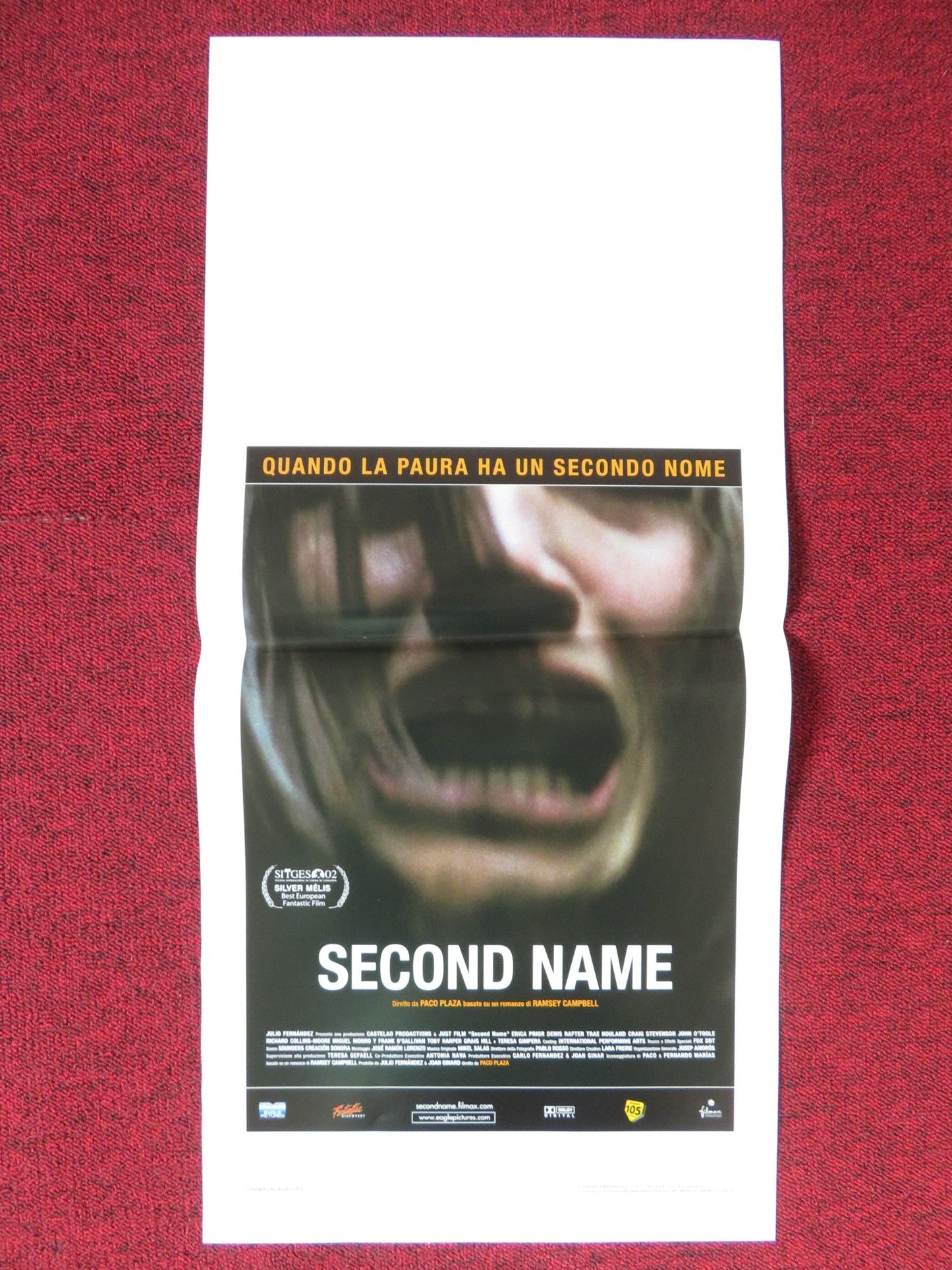 SECOND NAME ITALIAN LOCANDINA POSTER ERICA PRIOR TRAE HOULIHAN 2002 Rendezvous Cinema Movie posters