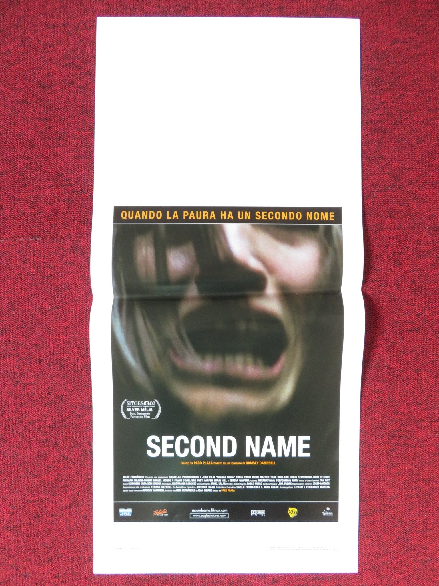 SECOND NAME ITALIAN LOCANDINA POSTER ERICA PRIOR TRAE HOULIHAN 2002 Rendezvous Cinema Movie posters