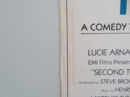 SECOND THOUGHTS US INSERT POSTER LUCIE ARNAZ CRAIG WASSON 1982 Movie posters