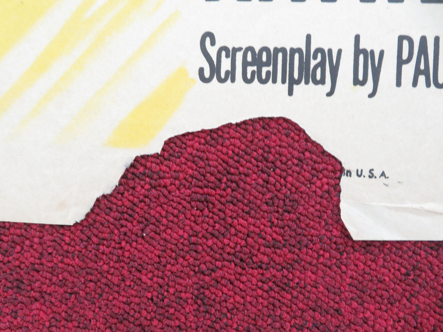 Secret Venture Folded US One Sheet Poster Kent Taylor Jane Hylton 1955 Movie posters