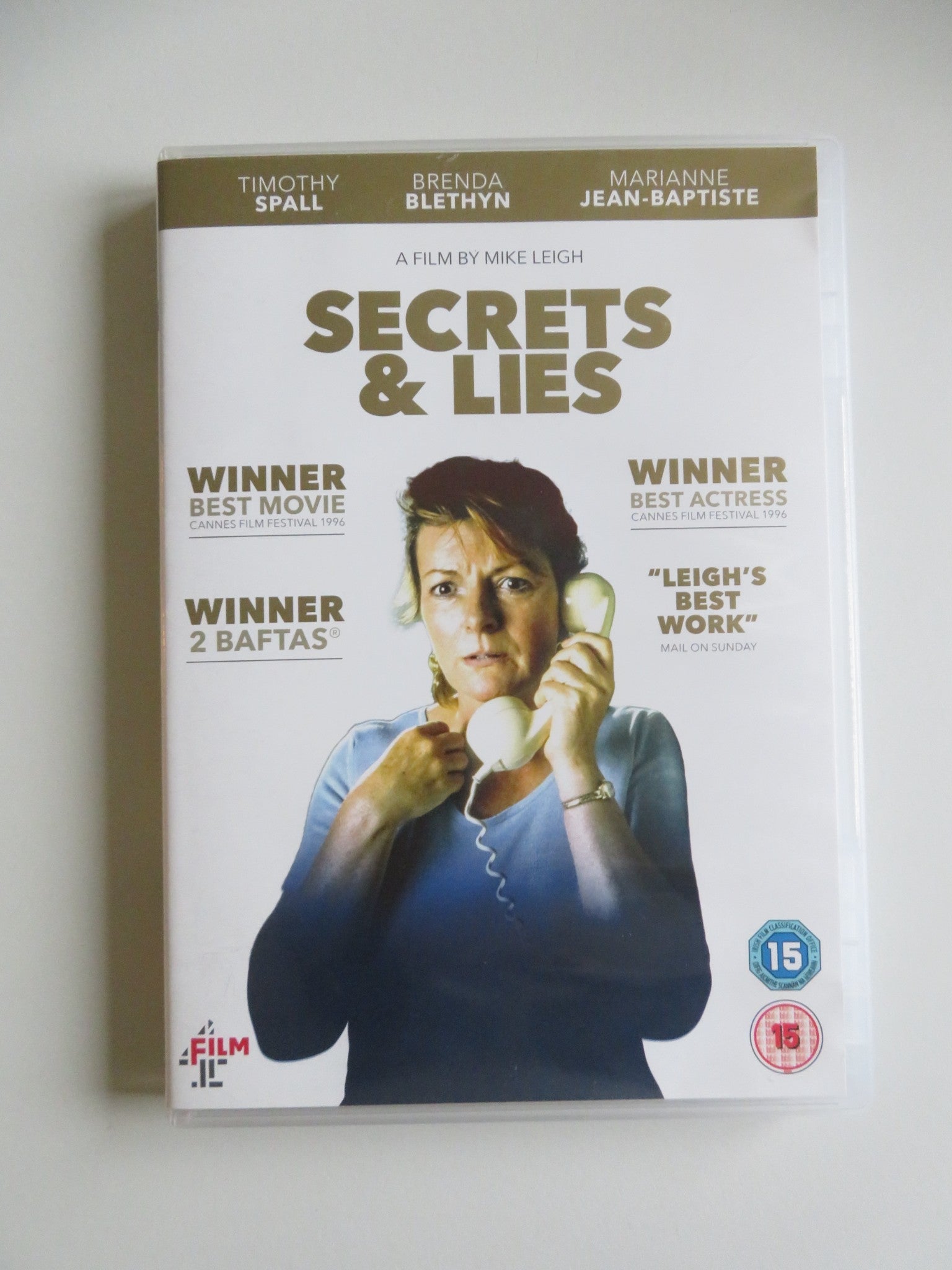 SECRETS & LIES (DVD) BRENDA BLETHYN TIMOTHY SPALL 1996 REGION 2 Movie posters