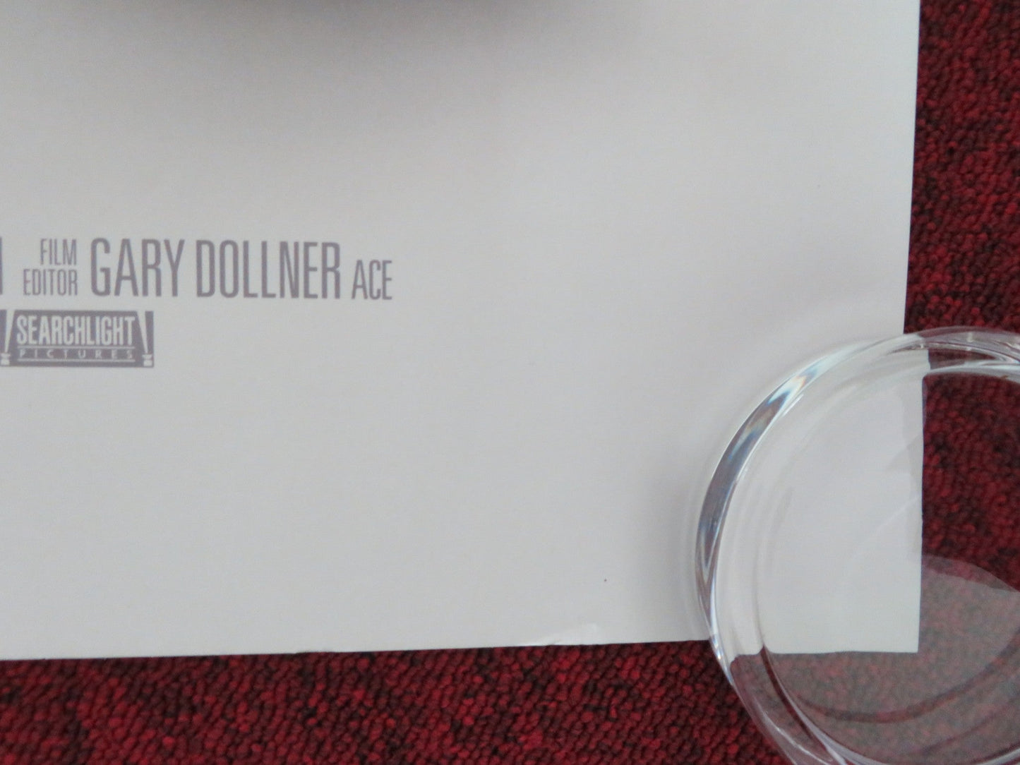 SEE HOW THEY RUN UK QUAD ROLLED POSTER SAM ROCKWELL SAOIRSE RONAN 2022 Movie posters