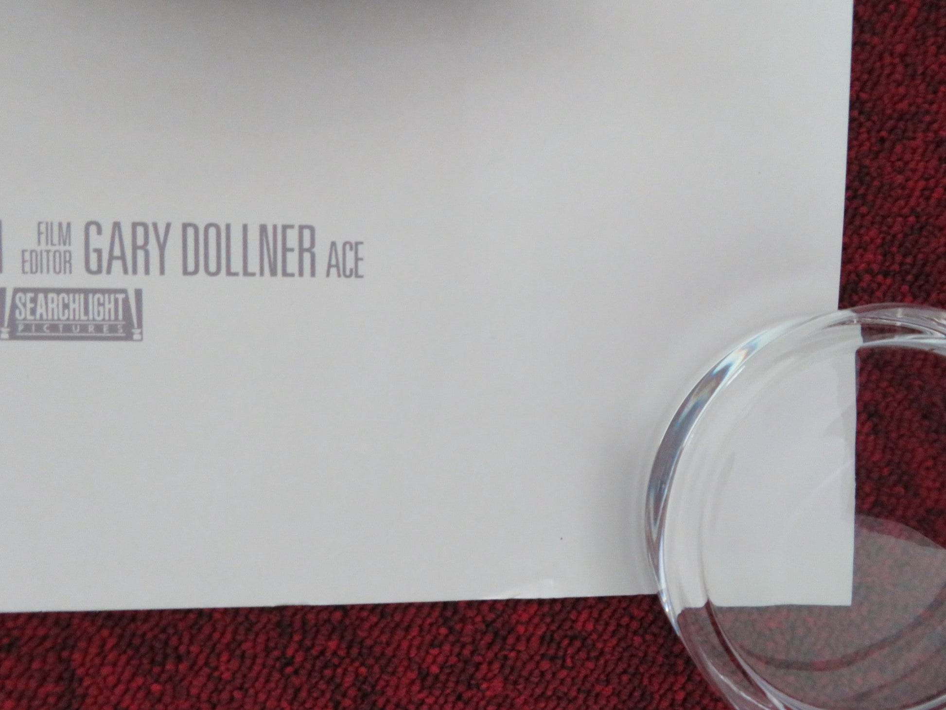 SEE HOW THEY RUN UK QUAD ROLLED POSTER SAM ROCKWELL SAOIRSE RONAN 2022 Movie posters