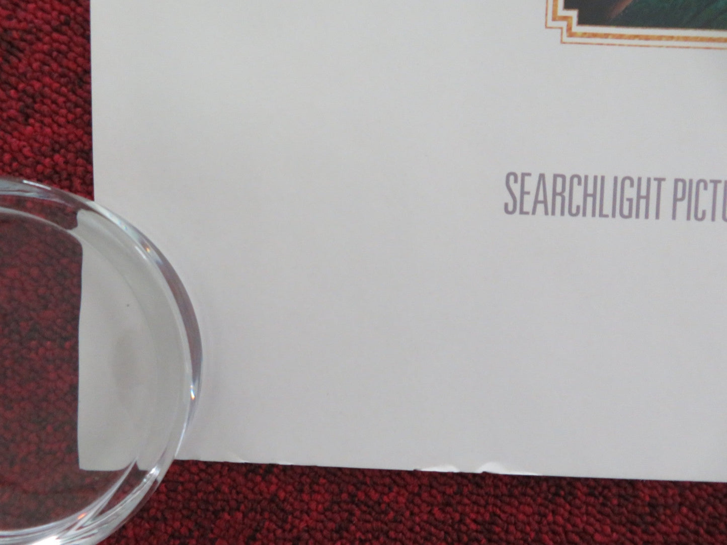 SEE HOW THEY RUN UK QUAD ROLLED POSTER SAM ROCKWELL SAOIRSE RONAN 2022 Movie posters