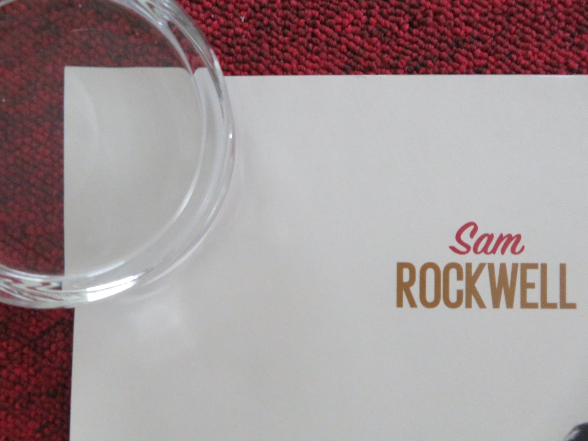 SEE HOW THEY RUN UK QUAD ROLLED POSTER SAM ROCKWELL SAOIRSE RONAN 2022 Movie posters