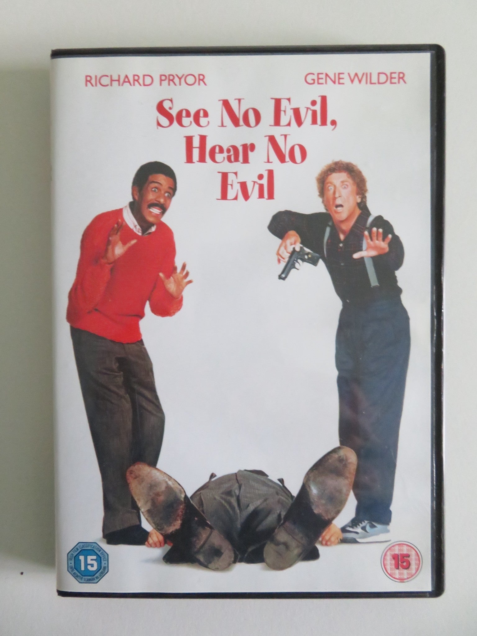 SEE NO EVIL, HEAR NO EVIL (DVD) RICHARD PRYOR GENE WILDER 1989 REGION 2 Movie posters