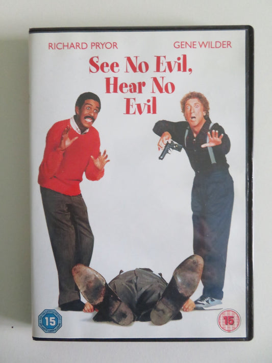 SEE NO EVIL, HEAR NO EVIL (DVD) RICHARD PRYOR GENE WILDER 1989 REGION 2 Movie posters