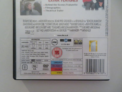 SEE NO EVIL, HEAR NO EVIL (DVD) RICHARD PRYOR GENE WILDER 1989 REGION 2 Movie posters