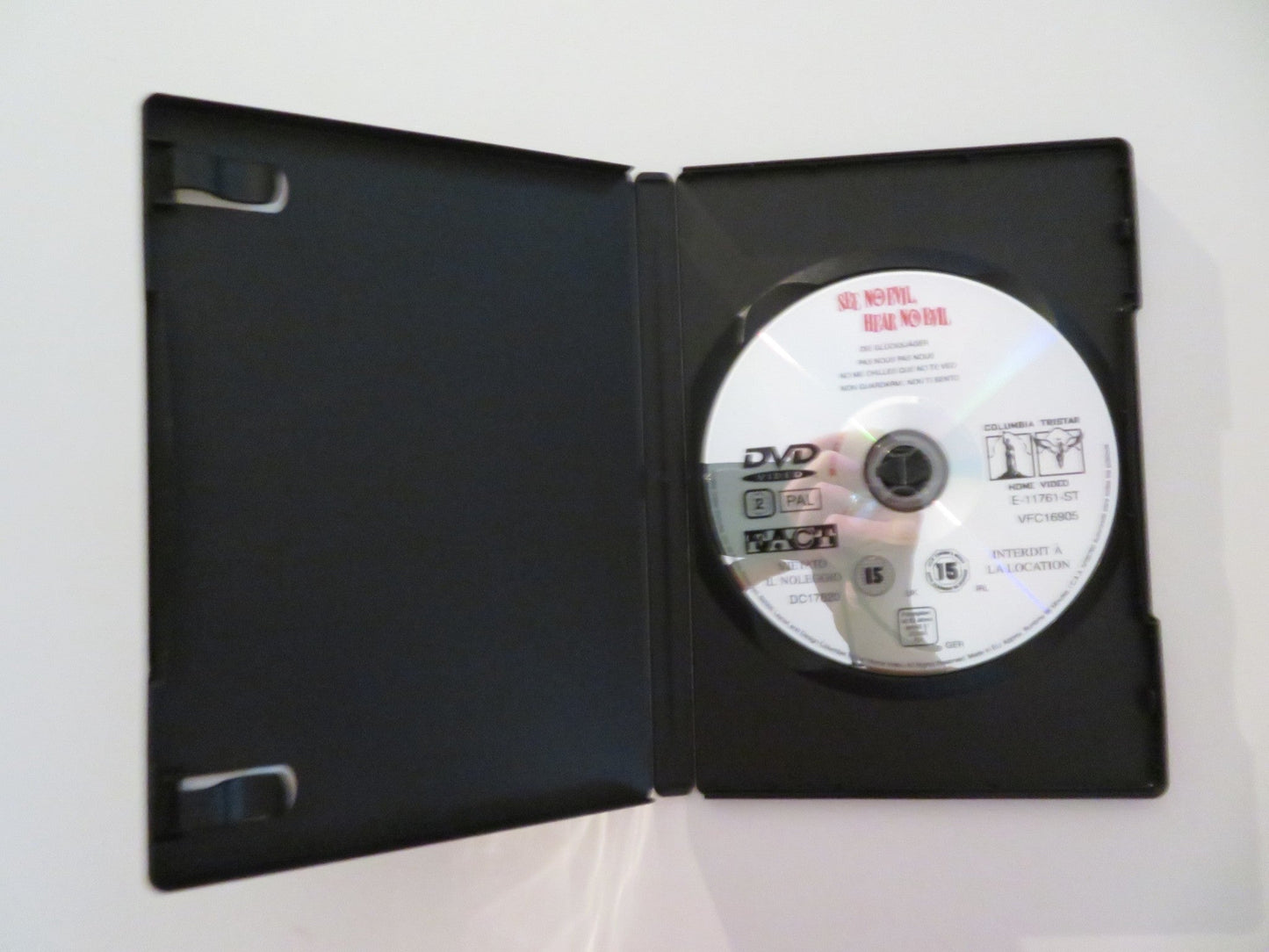 SEE NO EVIL, HEAR NO EVIL (DVD) RICHARD PRYOR GENE WILDER 1989 REGION 2 Movie posters