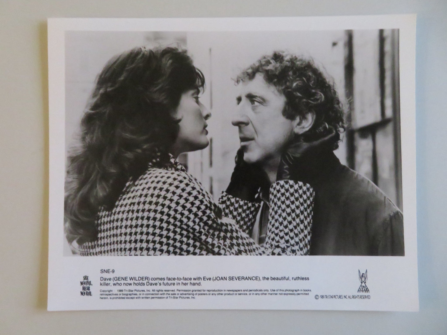 SEE NO EVIL, HEAR NO EVIL MOVIE STILL PHOTO LOT OF 7 RICHARD PRYOR G WILDER 1989 - Rendezvous Cinema